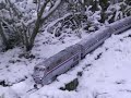 Amtrak train in the snow 2008 Amtrak train in the snow 2008