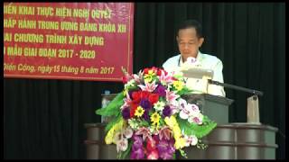 Đảng bộ xã Điền Công: Quán triệt Nghị quyết T.Ư 5 (khóa XII)