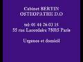 videos de Osteopathe paris