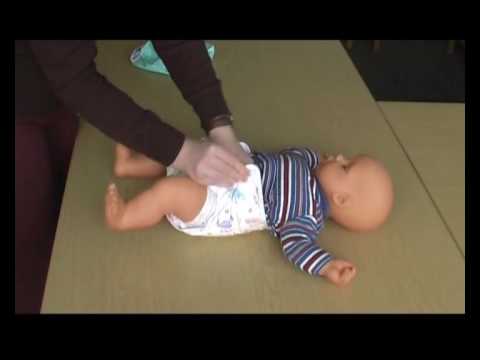 how to fasten a terry nappy