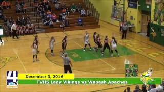 TVHS Girls Basketball vs. Wabash Apaches