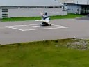 Copterline AgustaWestland139 approach and landing at EFHE, Hernesaari, Helsinki