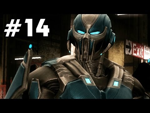 Let's Play Mortal Kombat 9 Story Mode Deutsch #14 - Cyber Sub Zero