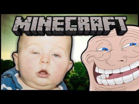 Minecraft: Trolling Little Kids | #35 (Drunk Baby)