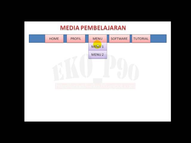 Membuat Menu Drop Down Powerpoint | cara membuat menu drop down pada slide presentasi di Membuat Menu Drop Down Powerpoint | cara membuat menu drop down pada slide presentasi di