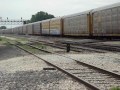 UP Dash-9 #9423 Leads Autotrain, Unpatched SOO!!, Joliet IL.