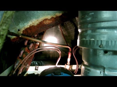 how to unclog evaporator coil