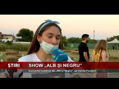 Concertul susținut de „Alb și Negru”, pe Insula Fundeni