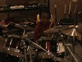 my three year old son playing nazareth hair of the dog. he is self taught and learns from watching drummers on youtube.