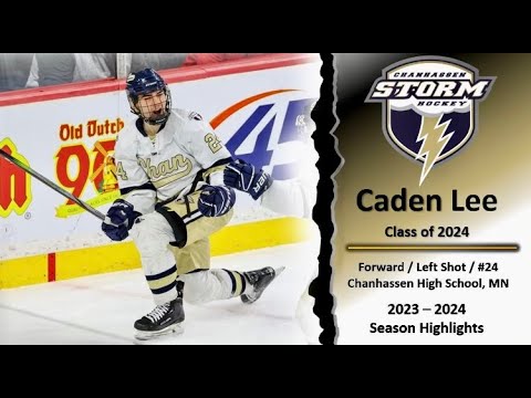 Caden Lee | Class of 2024 | MN High School Hockey Highlights 2023 - 2024 Season