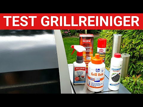 ♨️ GRILLBLITZ: Test Grillreiniger 2017, Dr. Becher, Mellerud, K2r, Ballistol Kamofix und Maxxi Clean