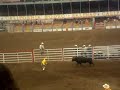 Andy Burelle fights a bull at the Salinas, CA Rodeo 2008