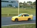 M3 e36 3.2L soir�e je brule du pneu