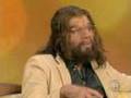 Star of GIECO Caveman makes fun of anti-evolution host