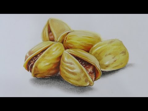 how to draw nuts
