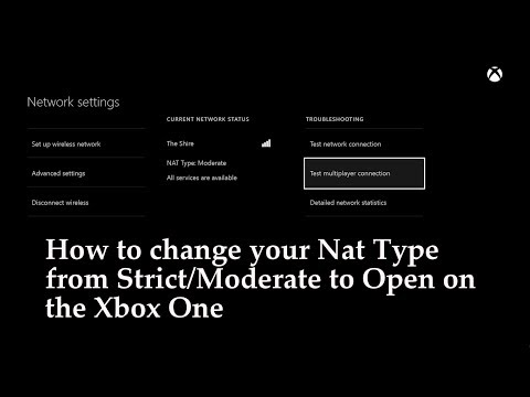 how to open nat on xbox one