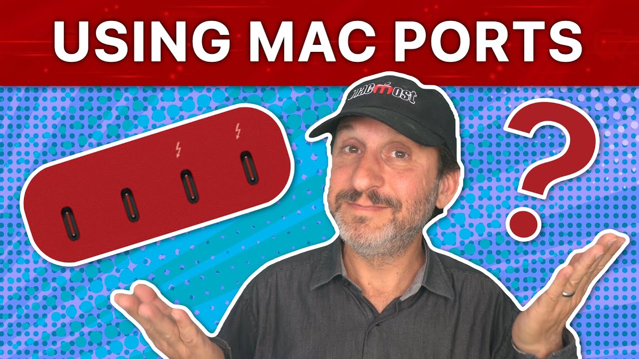 How To Use the Ports On Your Mac Correctly