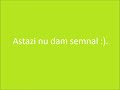 Azi nu avem; Semnal