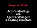 Actors Meetings & Interviews, # 2: Self-Destructive Behavior