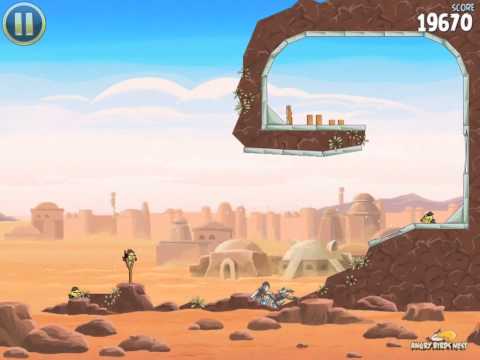 Angry Birds Star Wars Part 1, Levels 1-40