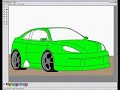 Pixel-God Car (With Microsoft - Paint)