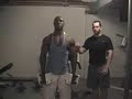 weight training: DB lateral raise weight training: DB lateral raise