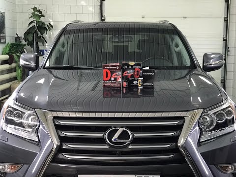 Красавец LEXUS после покрытия керамикой HIKARI DIAMOND 9H 