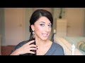 Simple Looped Side Ponytail