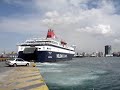DEPARTURE OF NISSOS CHIOS FROM PIREUS 18/3/2008