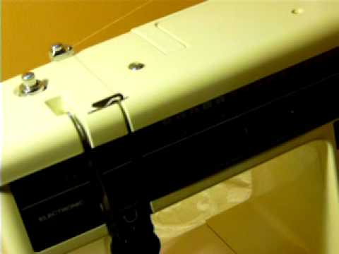 how to thread a brother vx-1120 sewing machine