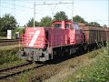 2 pictures from diesel locomotive Railion 6518