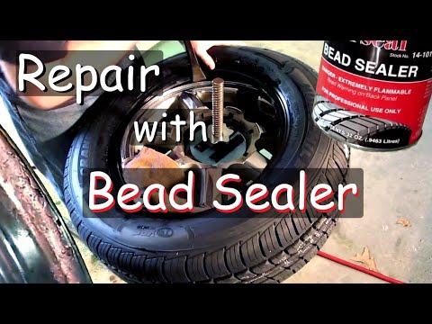 how to fix a tire leak