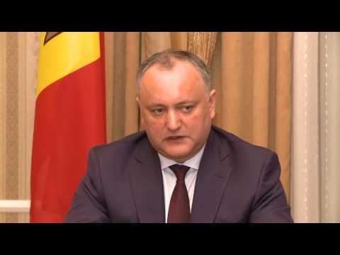 Президент Республики Молдова Игорь Додон провел встречу с представителями общественного комитета «Победа»