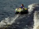 Cai tubing at the cabin
