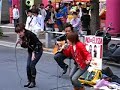 Aki & Ellisa perform in Akihibara