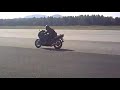 suzuki RF 600 R    BurnOut  & start