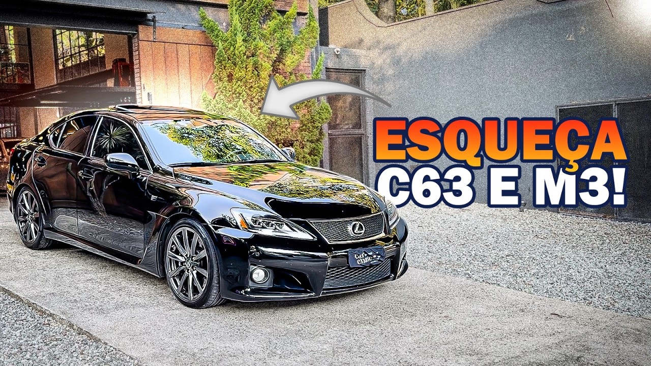 O LEXUS ISF BATIA EM BMW M3 E C63 AMG!!😱