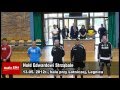 Minuta ciszy w hołdzie Edwardowi Strząbale :: Szczypiorniści Miedzi i Chrobrego uczcili minutą ciszy pamięć zmarłego Edwarda Strząbały, znanego szkoleniowca.