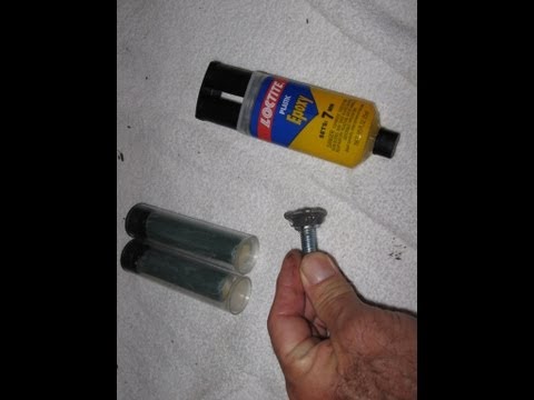 how to fasten two pieces of metal