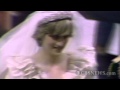 Charles and Diana's royal wedding procession