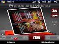 XenRed TouchFLO 3D Theme for Windows Mobile PDA Phone