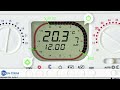 Video istruzioni - IntellithermC67 crono settimanale con manopole
