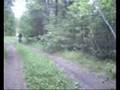 Local Ghost rider by bicycle