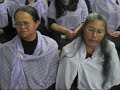 cl�udia hames louvando a deus juntamente com a orquestra louvor celestial na 6� semana feminina na congrega��o da iead cap�o raso - curitiba - pr