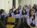 cl�udia hames louvando a deus juntamente com a orquestra louvor celestial na 6� semana feminina na congrega��o da iead cap�o raso - curitiba - pr