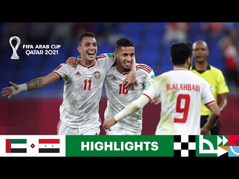 United Arab Emirates v Syria | FIFA Arab Cup Qatar...