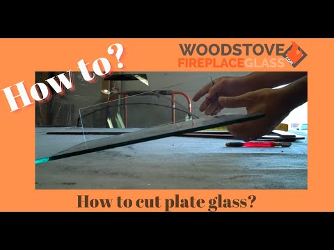 how to cut quarter inch glass