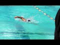 Rebekah's 25yd freestyle at WCAB