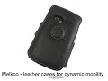 Melkco Tasche Leder Etui cuir ~Asus M530w Book Type (Black)