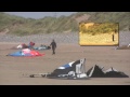 one day kitesurfing in Brandon bay - 07-10